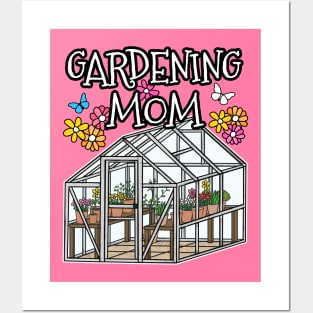 Gardening Mom Mothers Day Posters and Art